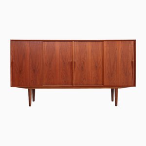 Teak Highboard by Gunni Oman for Omann Jun, 1960s-BQ-2042268