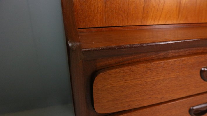 Teak Highboard / Credenza attributed to Louis Van Teeffelen for Wébé, 1960s-DT-2026095