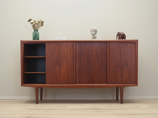 Teak Highboard from Omann Jun, Denmark, 1960s-VND-1789738