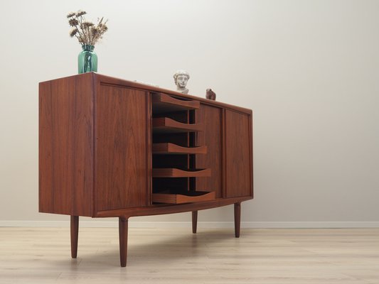 Teak Highboard from Omann Jun, Denmark, 1960s-VND-1789738