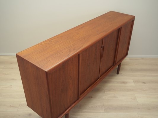 Teak Highboard from Omann Jun, Denmark, 1960s-VND-1789738