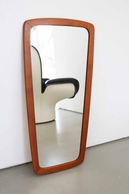 Teak Mirror attributed to Aksel Kjersgaard, Denmark, 1960s-FJP-1796872