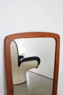 Teak Mirror attributed to Aksel Kjersgaard, Denmark, 1960s-FJP-1796872