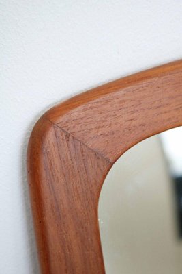 Teak Mirror attributed to Aksel Kjersgaard, Denmark, 1960s-FJP-1796872