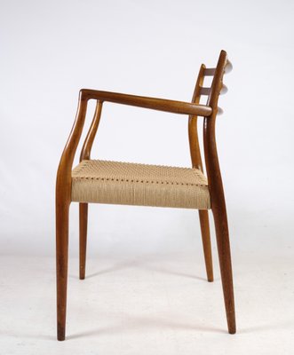 Teak Model No. 62 Armchairs by N. O. Moller, 1962, Set of 2-UY-1368596