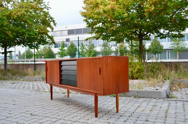 Teak Model Trio Sideboard by Nils Jonsson for Hugo Troeds, 1960s-UF-730796