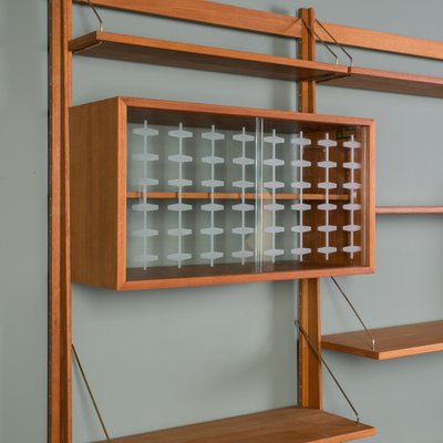 Teak Modular Wall Unit, Bruksbo, Norway, 1960s-WZF-2034037