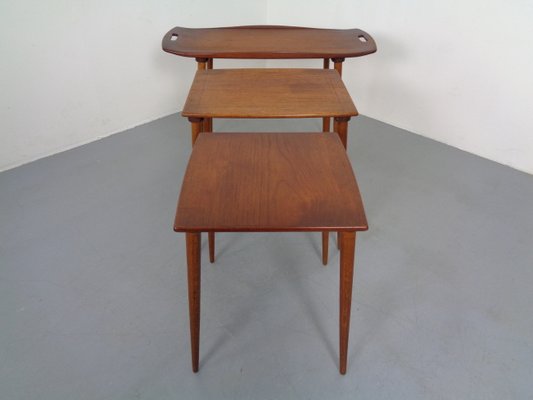 Teak Nesting Tables by Jens Quistgaard for Nissen, 1960s, Set of 3-RDW-837573