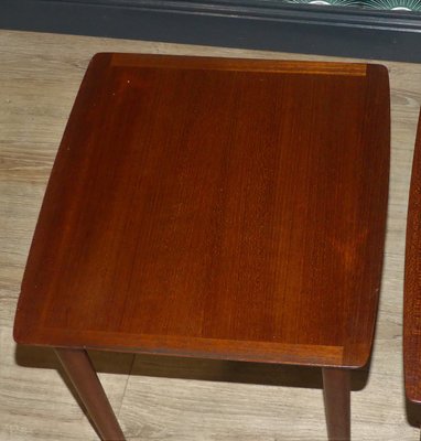 Teak Nesting Tables from Mobelintarsia, 1960s, Set of 3-AFE-935834