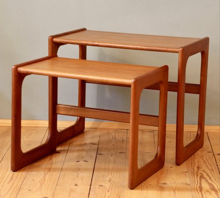 Teak Nesting Tables from Salin Nyborg, 1960s, Set of 2-SY-958003