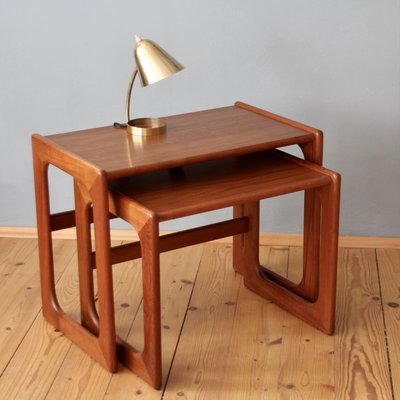 Teak Nesting Tables from Salin Nyborg, 1960s, Set of 2-SY-958003