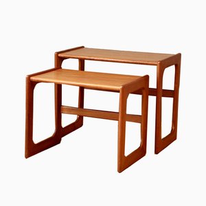 Teak Nesting Tables from Salin Nyborg, 1960s, Set of 2-SY-958003