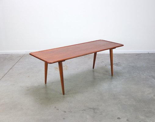 Teak & Oak AT-11 Coffee Table by Hans J. Wegner for Andreas Tuck, 1954-MHV-1744973