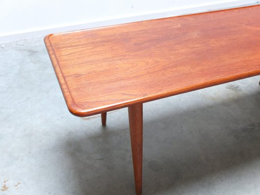 Teak & Oak AT-11 Coffee Table by Hans J. Wegner for Andreas Tuck, 1954-MHV-1744973