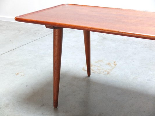 Teak & Oak AT-11 Coffee Table by Hans J. Wegner for Andreas Tuck, 1954-MHV-1744973