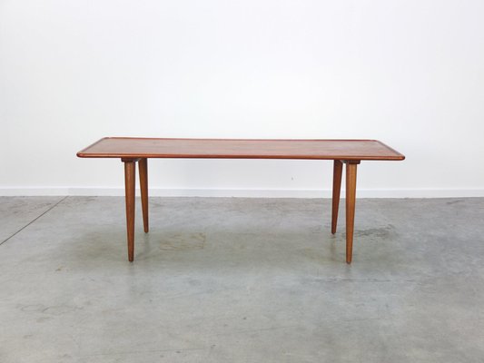 Teak & Oak AT-11 Coffee Table by Hans J. Wegner for Andreas Tuck, 1954-MHV-1744973