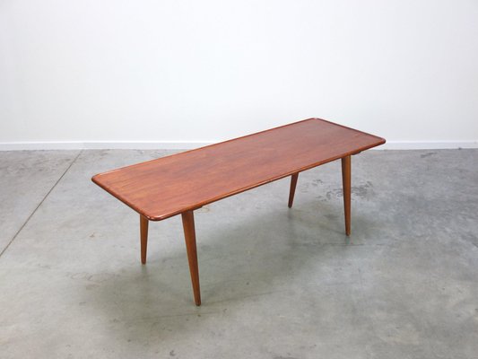 Teak & Oak AT-11 Coffee Table by Hans J. Wegner for Andreas Tuck, 1954-MHV-1744973