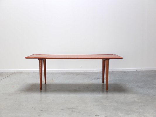 Teak & Oak AT-11 Coffee Table by Hans J. Wegner for Andreas Tuck, 1954-MHV-1744973