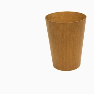 Teak Paper Basket by Martin Åberg for Servex, Sweden, 1960s-GEK-1749614