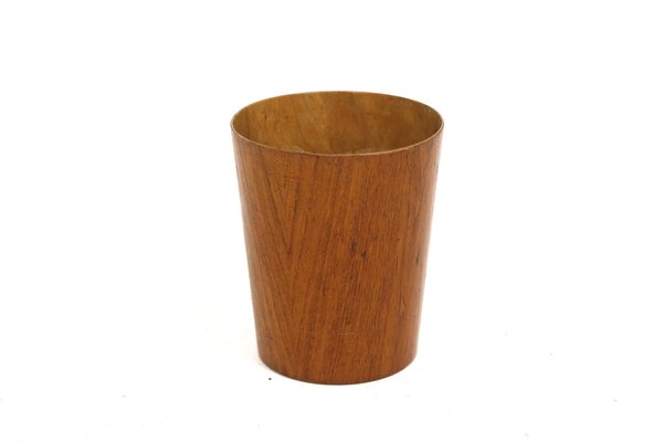 Teak Paper Basket from Servex, Sweden, 1960-GEK-1437871