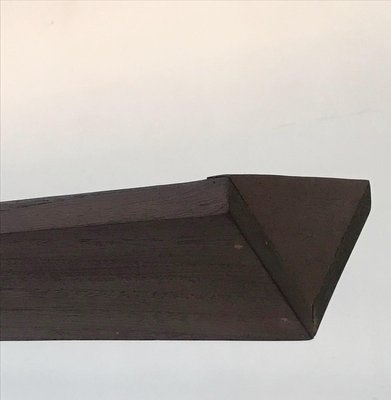 Teak Pendant Light Attributed to De Coene-FGA-923077