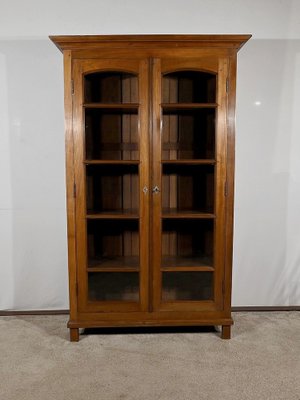 Teak Pondicherry Showcase Display Bookcase, 1900s-RVK-1798787