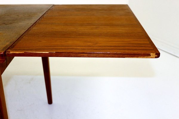 Teak Portfolio Dining Table, Denmark, 1960s-GEK-932913