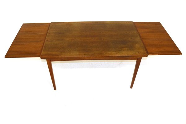 Teak Portfolio Dining Table, Denmark, 1960s-GEK-932913