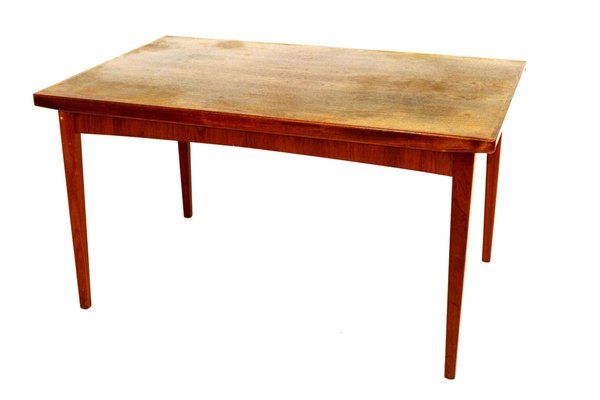 Teak Portfolio Dining Table, Denmark, 1960s-GEK-932913