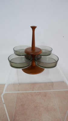 Teak Rotating Lazy Susan from Digsmed, Denmark, 1970s-KK-1332050