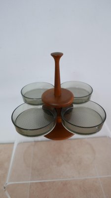 Teak Rotating Lazy Susan from Digsmed, Denmark, 1970s-KK-1332050