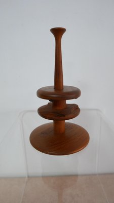 Teak Rotating Lazy Susan from Digsmed, Denmark, 1970s-KK-1332050