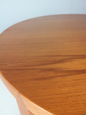 Teak Round Coffee Table by Severin Hansen for Haslev Mobelfabrik attributed to Bovenkamp, 1960s-DT-2026305