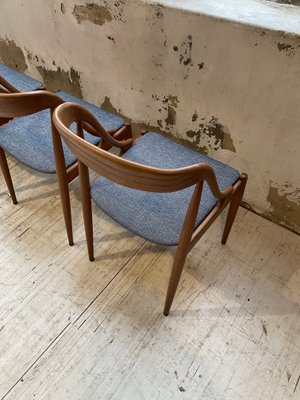 Teak Samcom Chairs by Johannes Andersen for Uldum Mobelfabrik, Set of 6-LCU-1251689