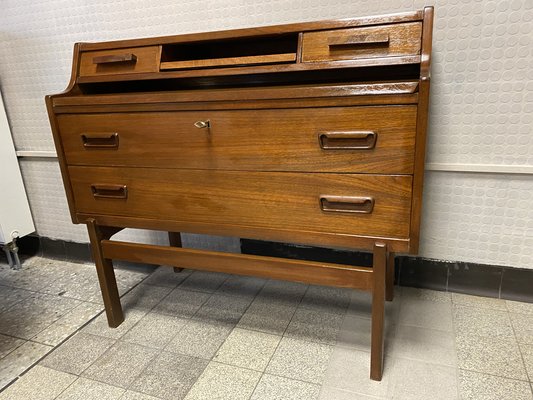 Teak Secretaire by Arne Wahl Iversen for Vinde Møbelfabrik, 1960s-PYR-1755984