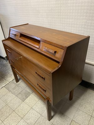 Teak Secretaire by Arne Wahl Iversen for Vinde Møbelfabrik, 1960s-PYR-1755984