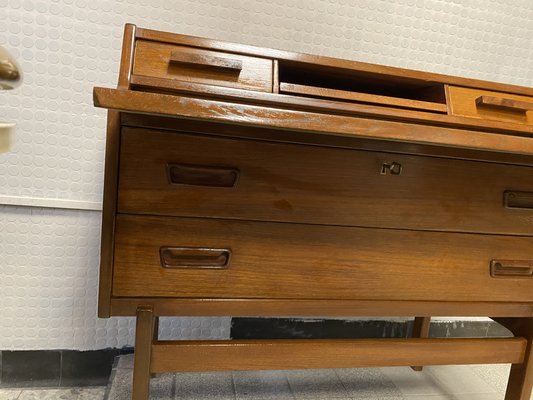 Teak Secretaire by Arne Wahl Iversen for Vinde Møbelfabrik, 1960s-PYR-1755984