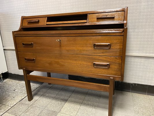 Teak Secretaire by Arne Wahl Iversen for Vinde Møbelfabrik, 1960s-PYR-1755984