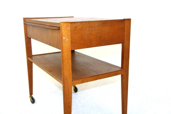 Teak Serving Cart, Denmark, 1960-GEK-1273791