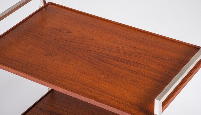 Teak Serving Trolley, Denmark, 1960s-ZGQ-1289913