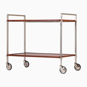 Teak Serving Trolley, Denmark, 1960s-ZGQ-1289913