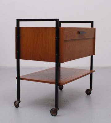 Teak Sewing Trolley Dutch, 1960s-GCG-1286742