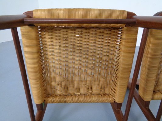 Teak Side Chairs by Georg Leowald for Wilkhahn, 1960s, Set of 4-RDW-863513