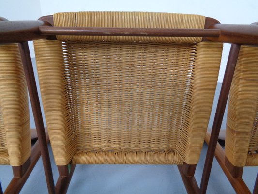 Teak Side Chairs by Georg Leowald for Wilkhahn, 1960s, Set of 4-RDW-863513