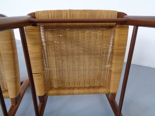 Teak Side Chairs by Georg Leowald for Wilkhahn, 1960s, Set of 4-RDW-863513