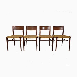 Teak Side Chairs by Georg Leowald for Wilkhahn, 1960s, Set of 4-RDW-863513