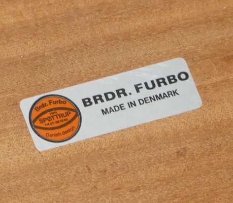 Teak Side Tables from BRDR Furbo, 1960s, Set of 3-AFE-1720910