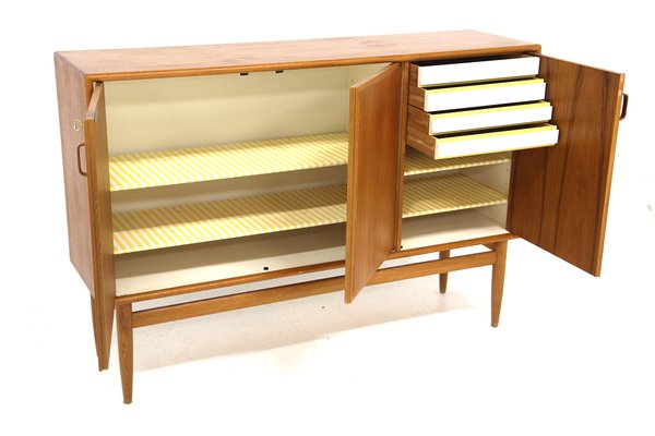 Teak Sideboard by Bertil Fridhagen for Bodafors, 1960s-GEK-1425042