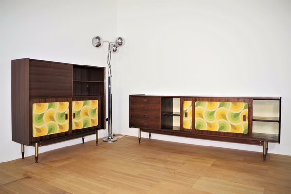 Teak Sideboards, 1960s, Set of 2-KNM-1193158