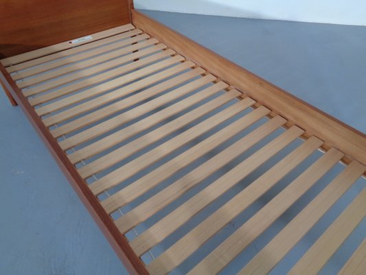 Teak Single Bed by Børge Mogensen for Søborg Møbelfabrik, 1960s-RDW-705942